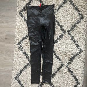 Spanx Leather Leggings